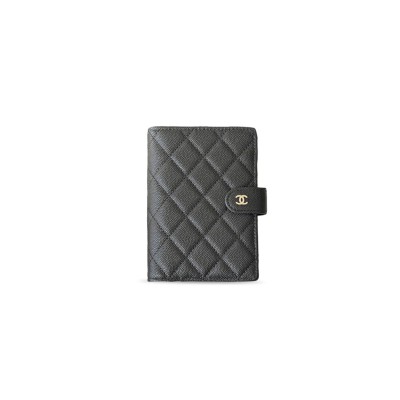 CHANEL MASTER CAVIAR QUILTED PASSPORT HOLDER A96066 (15*10*3cm) 